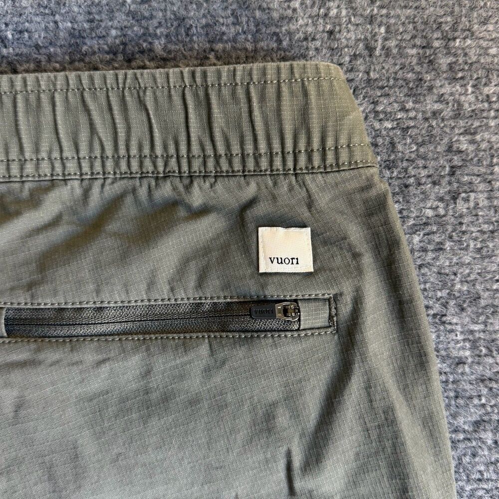 Vuori Women’s Ripstop Pants Size S Olive Green Stretch Hiking Travel VW401 - Picture 15 of 16